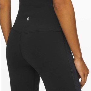 Lululemon align  black with velvet leggings